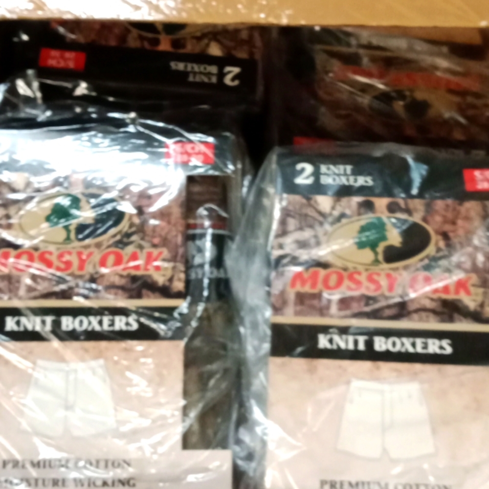 Mossy Oak knit boxers